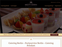 Tablet Screenshot of berlins-catering.de